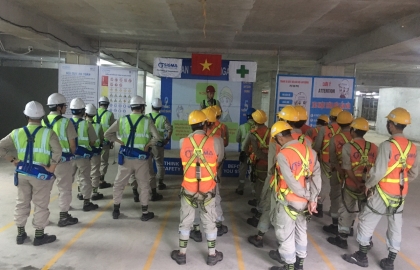 Updated progress at Hanoi French International Hospital in the 16th week